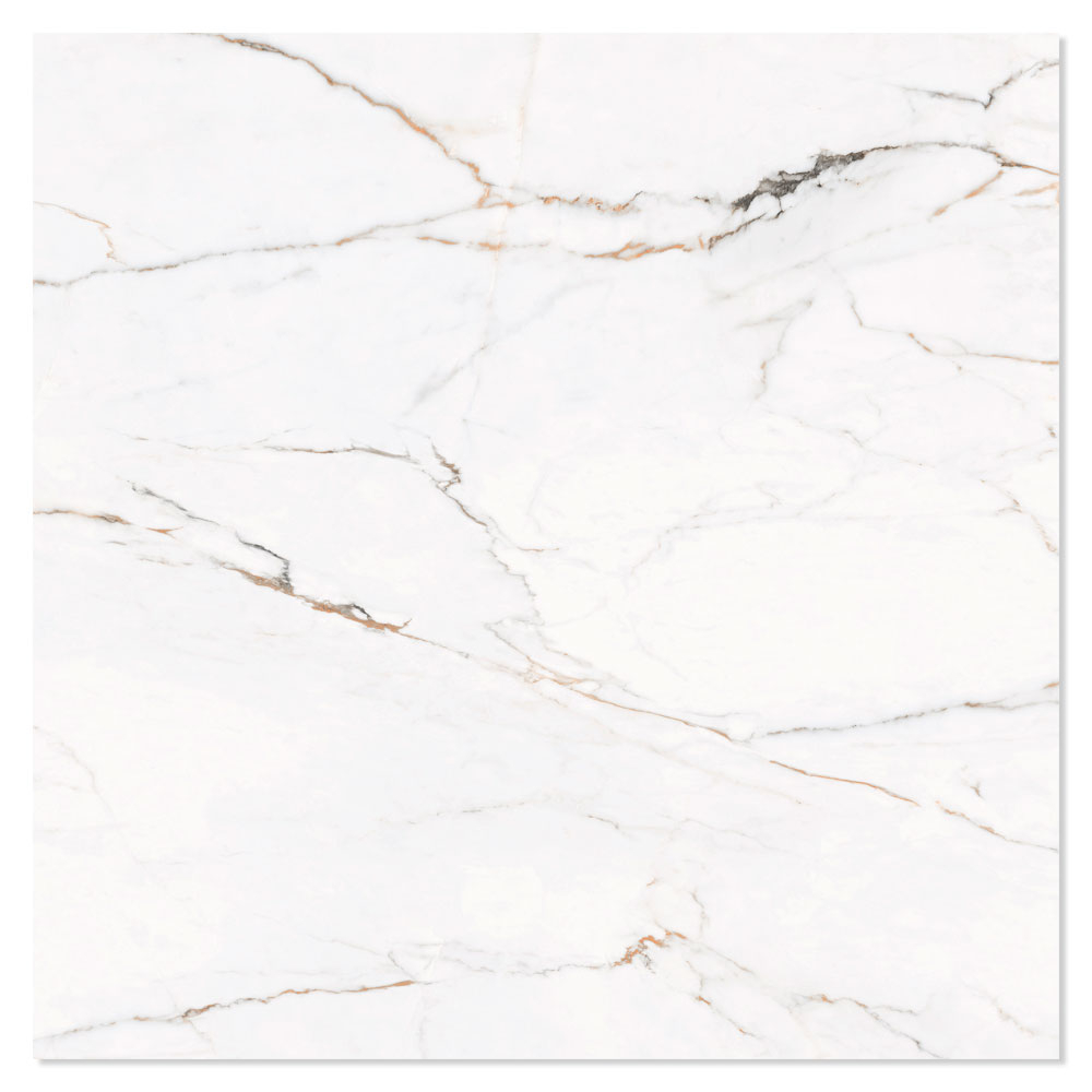 Marmor Gulvflis Magnifica Hvit Matt 60x60 cm